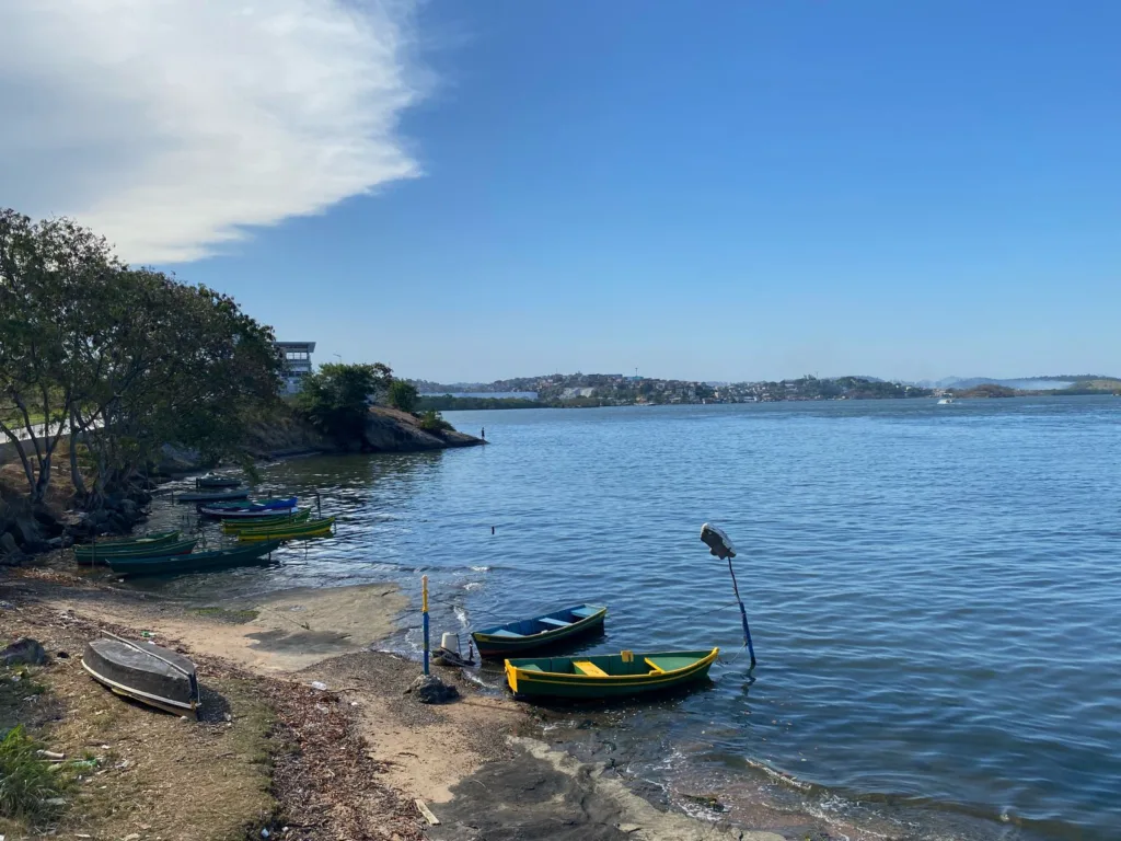 Obras da orla de Cariacica