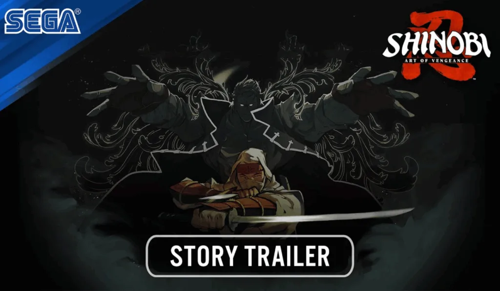 Joe Musashi em ação no trailer de história de Shinobi: Art of Vengeance