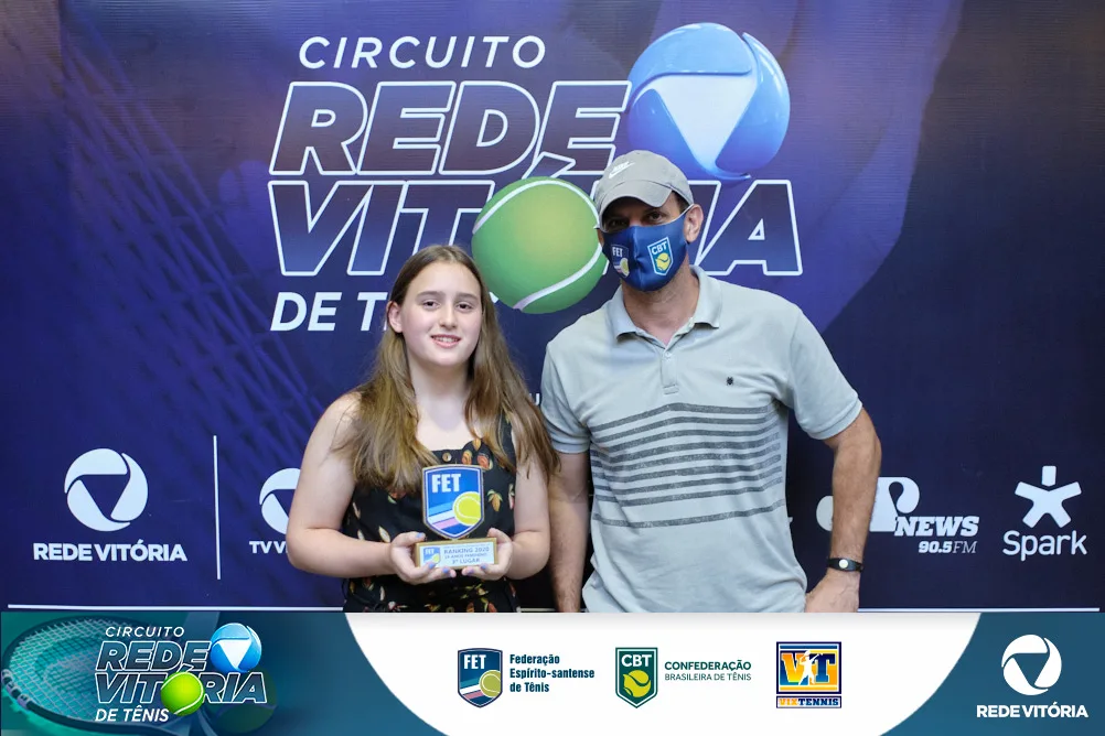 Premiação Circuito TV Vitória de Tênis