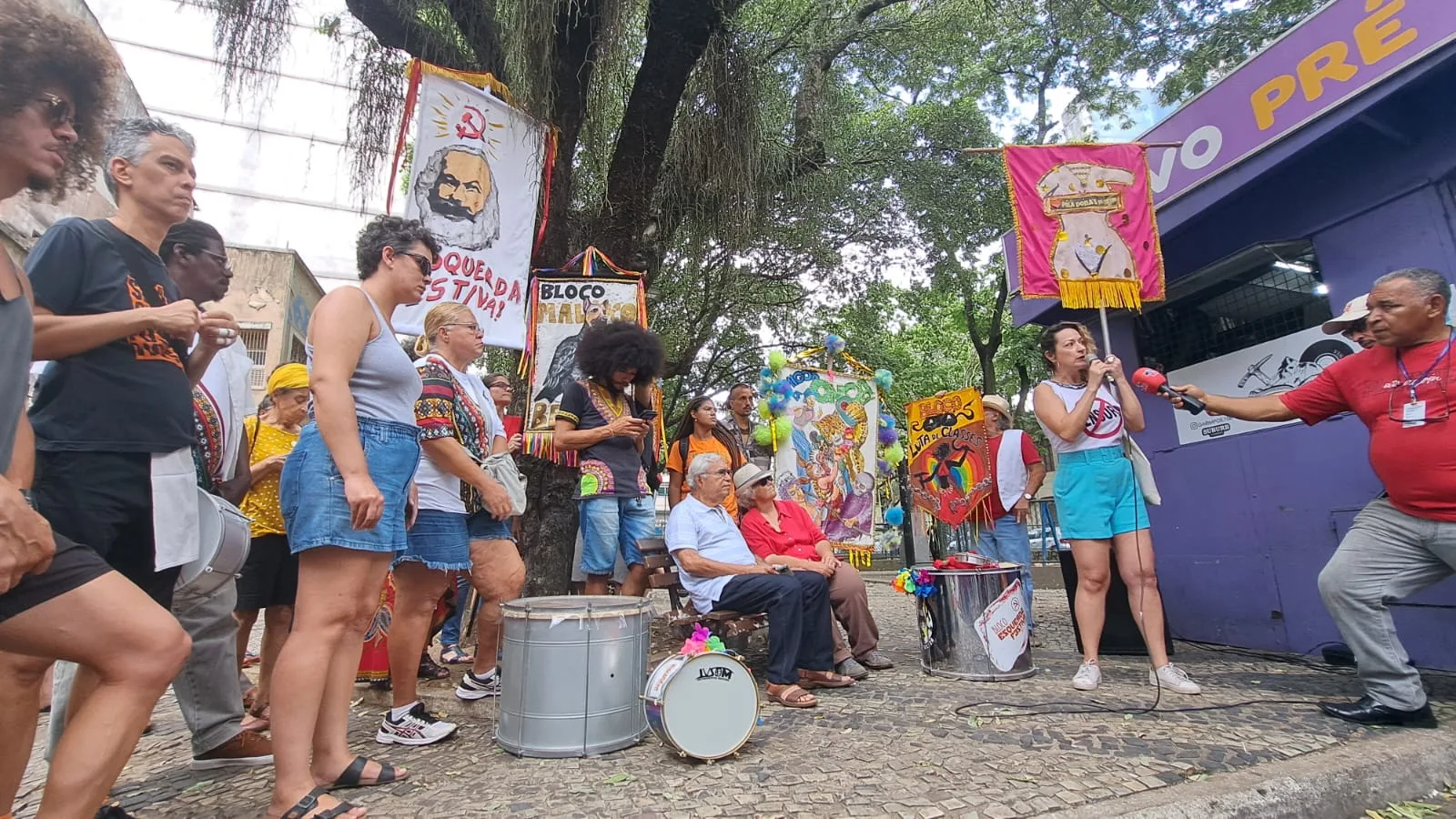 Bloco Centro Protesto