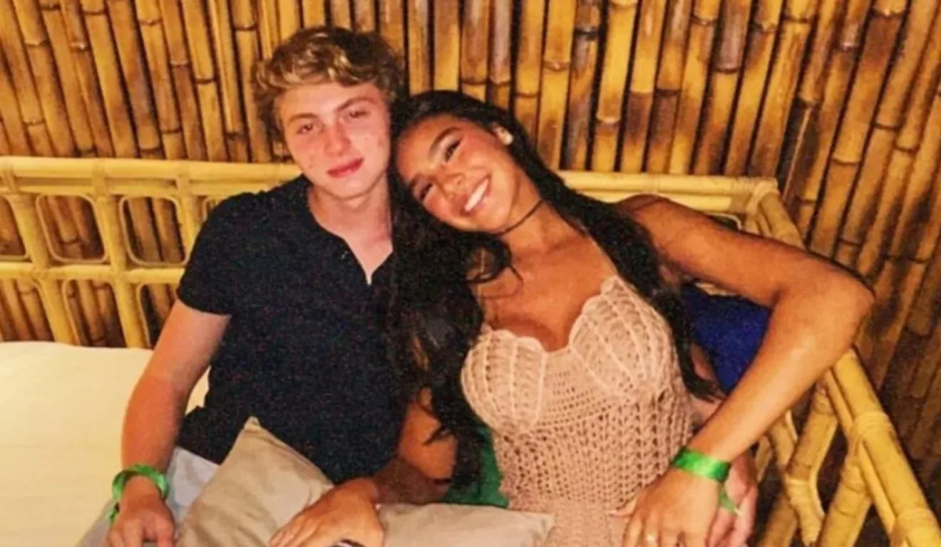 Benício Huck, de 17 anos, e Duda Guerra, de 16, não estão mais juntos, revelou Leo Dias (Foto: Instagram)
