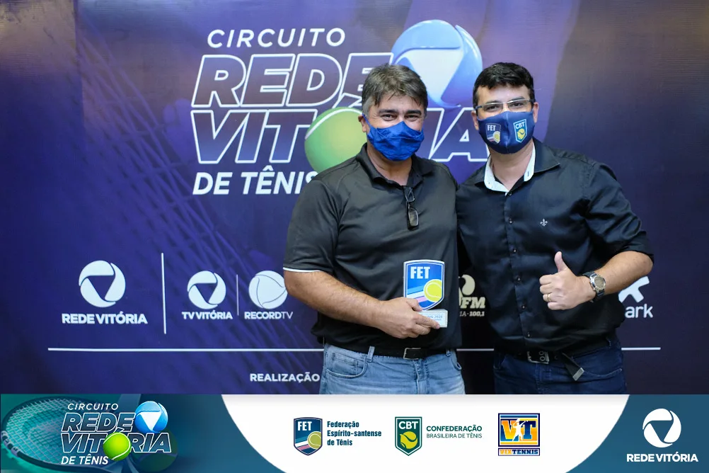 Premiação Circuito TV Vitória de Tênis