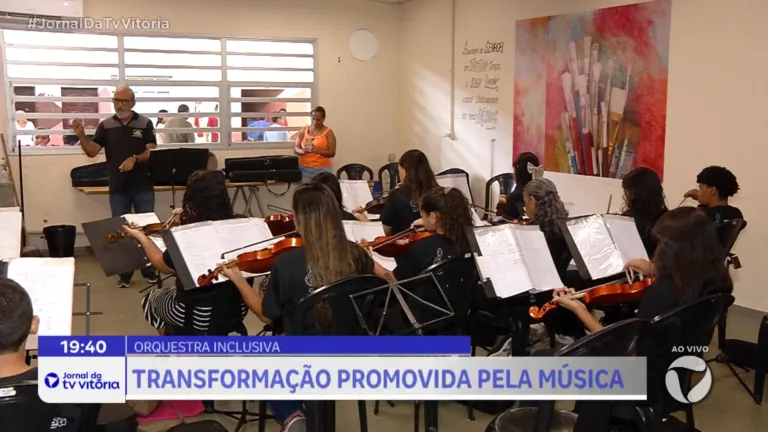 Orquestra inclusiva em Cariacica transforma vidas pela música