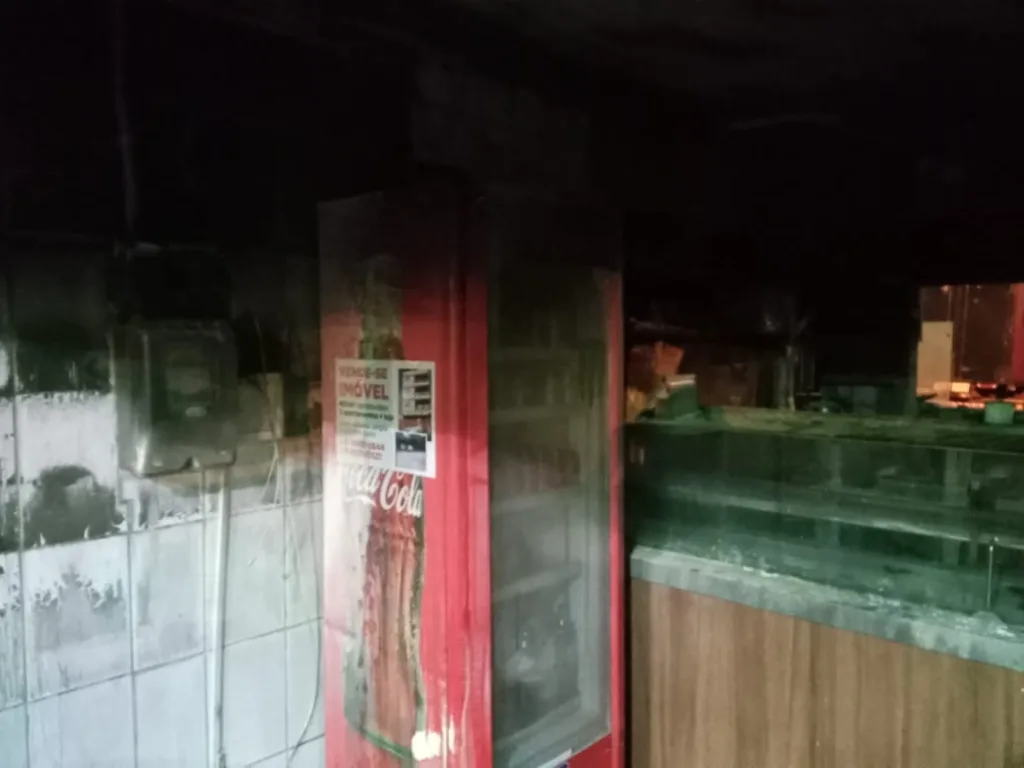 incêndio lanchonete