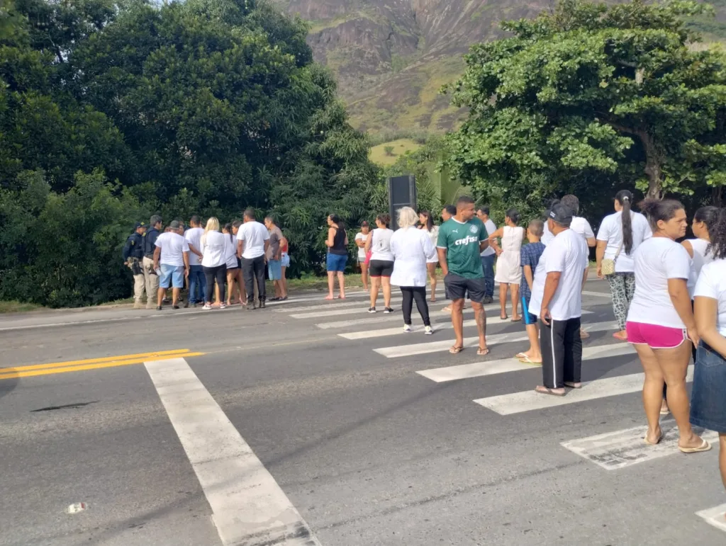 Protesto morte Carolyne