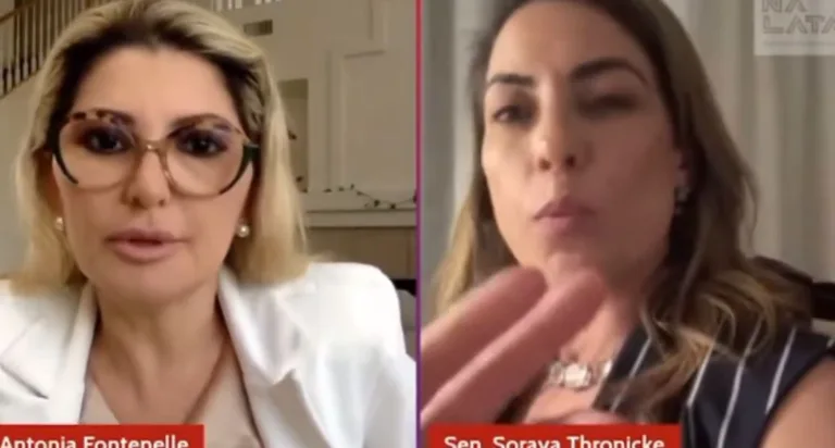 "Ordem no galinheiro" e "dar um olé": Fontenelle e Soraya Thronicke discutem após Virgínia na CPI das Bets; Rico Melquíades reage (Foto: Reprodução/YouTube Na Lata Com Antonia Fontenelle)
