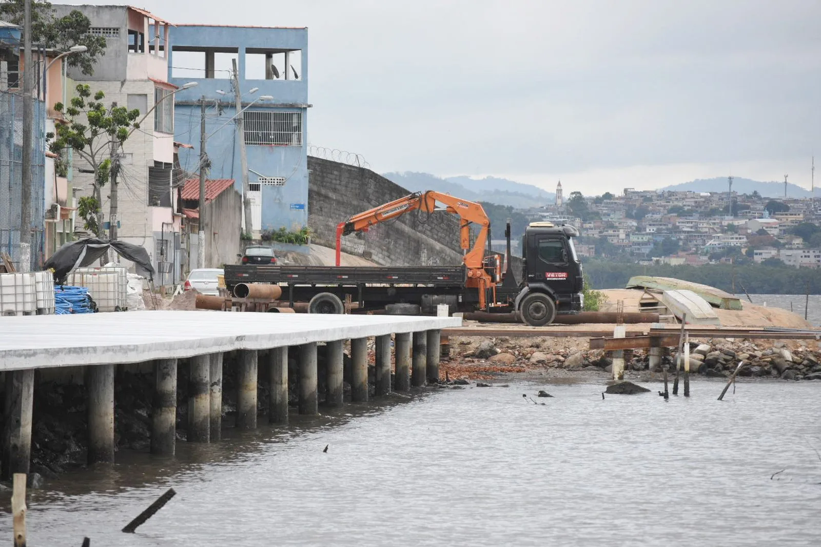Obras orla de São Pedro