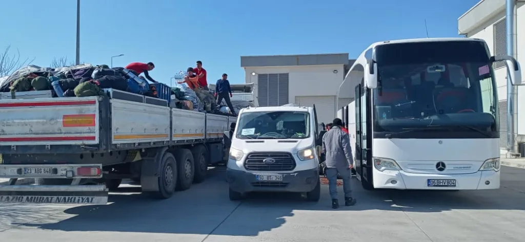 Bombeiros capixabas na Turquia