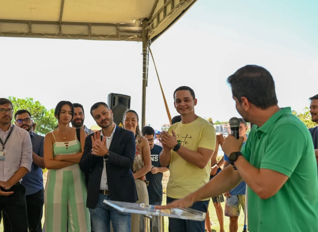 Evento de recuperação da restinga