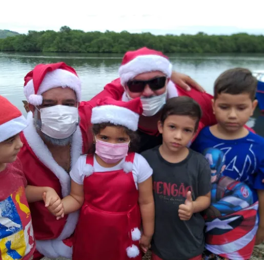 Papai Noel do Manguezal