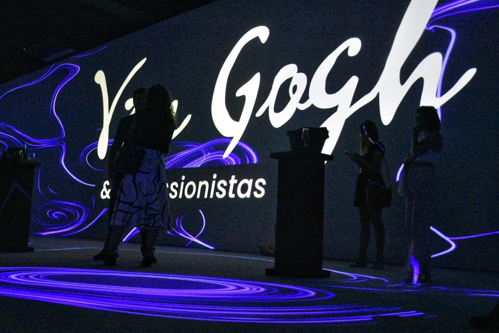 Exposição imersiva de Van Gogh