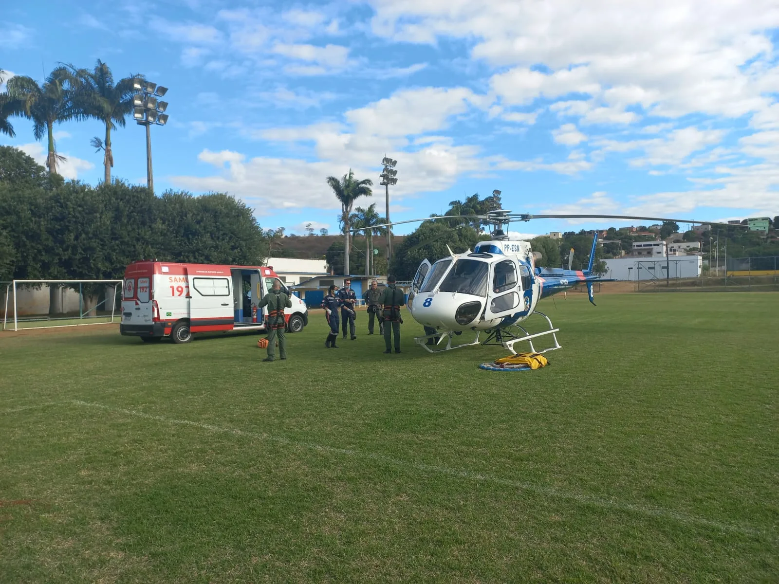 Parapentista sofre acidente no ES