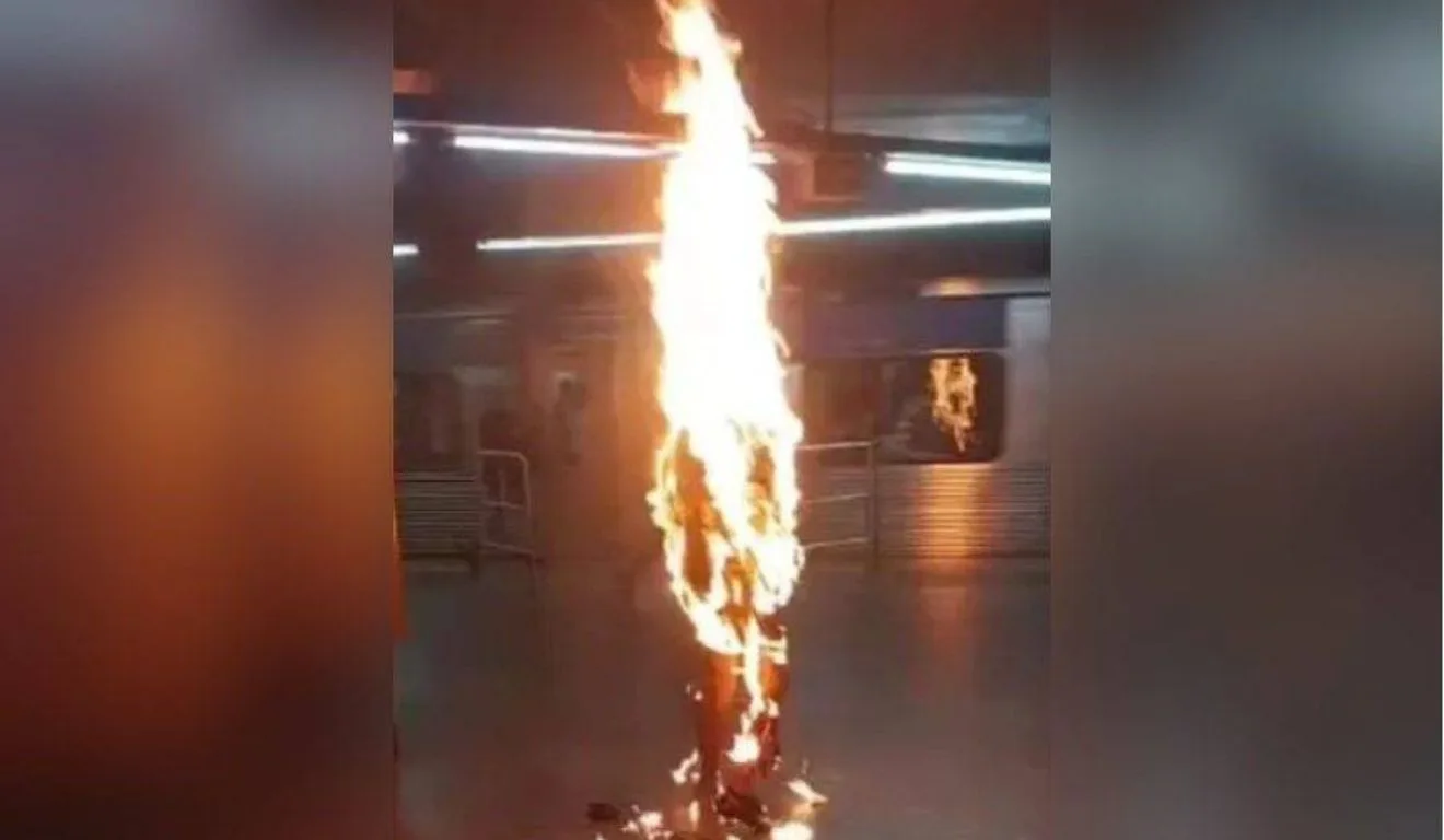 Caso aconteceu na estação São Bento. Foto: Reprodução/Redes sociais