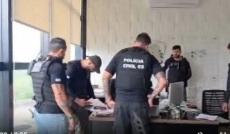 Operação Baest foi deflagrada em quatro estados

Reprodução/PCES