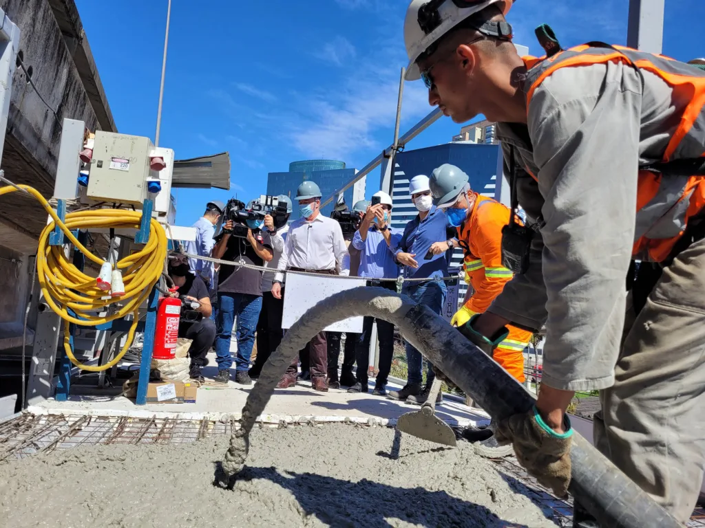 Obras na Terceira Ponte e Ciclovia