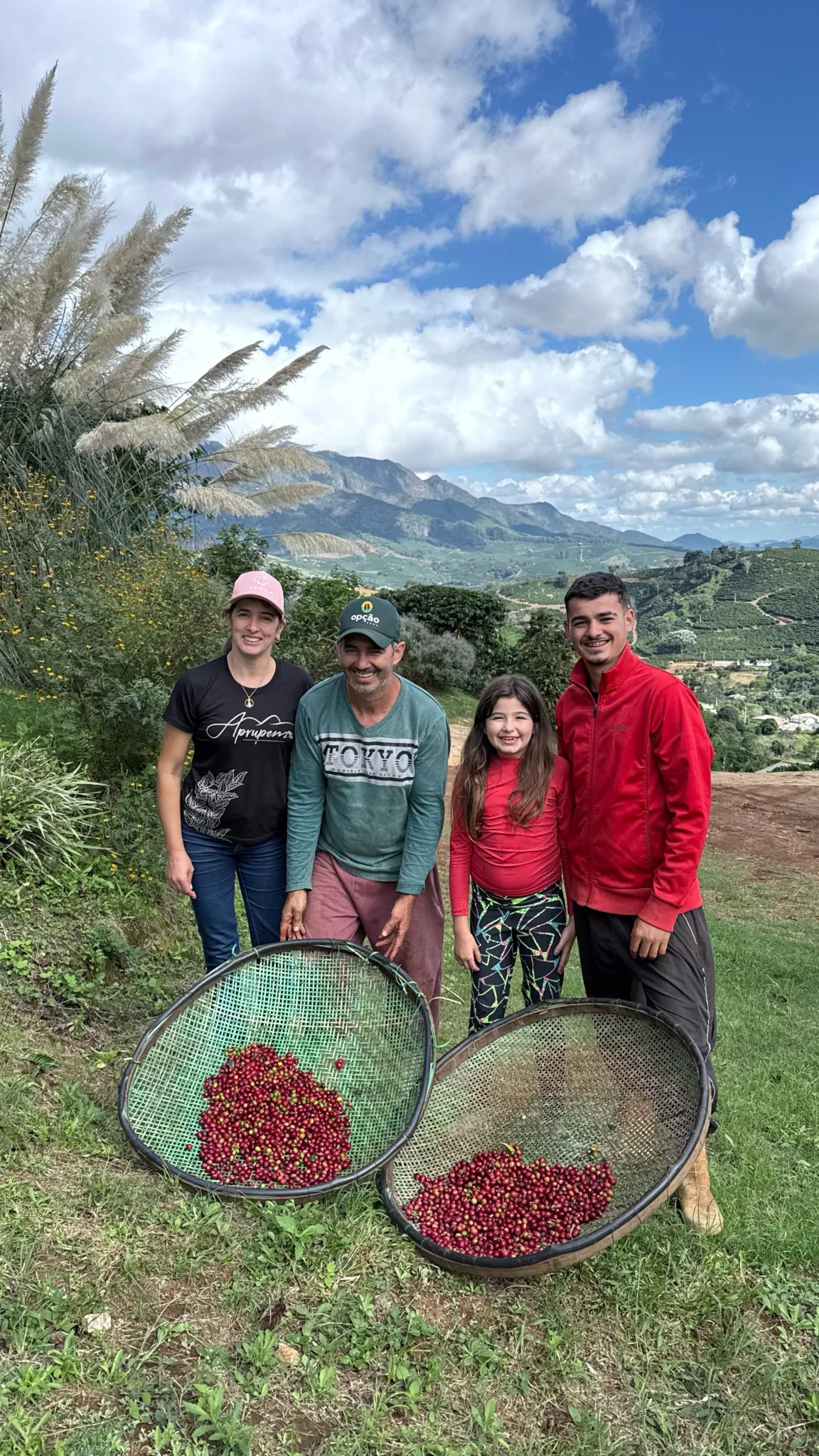 Família Lacerda se dedica a produção de  café arábica no Sítio Forquilha do Rio 