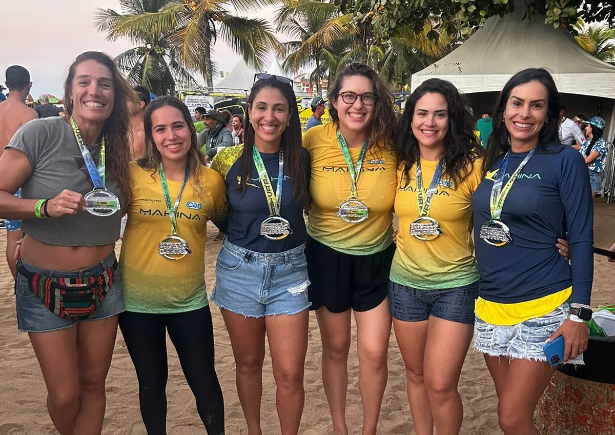 Brasileiro de Va'a, OC6, Vitória. Equipe Mahina, estreante