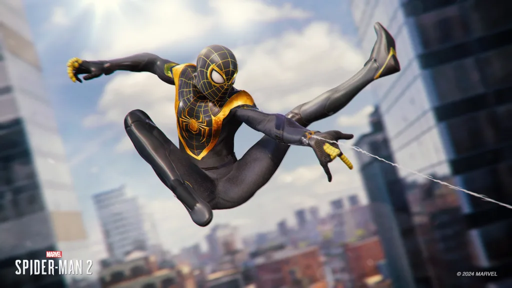 Atualização gratuita traz traje de Vini Jr e Lando Norris e melhorias para Marvel's Spider-Man 2