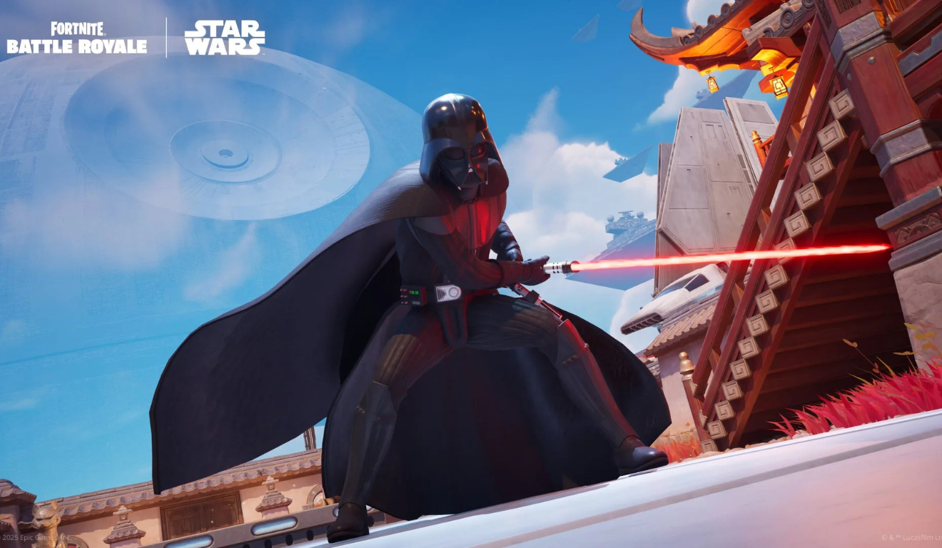 Darth Vader no Fortnite agora conversa via IA; voz fiel de James Earl Jones, diálogos dinâmicos e controles parentais reforçados, mas sem dublagem em português.