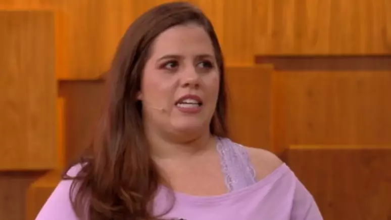 A apresentadora Tati Machado fala sobre gestação dias antes de perder o bebê (Foto: TV Globo/Reprodução)