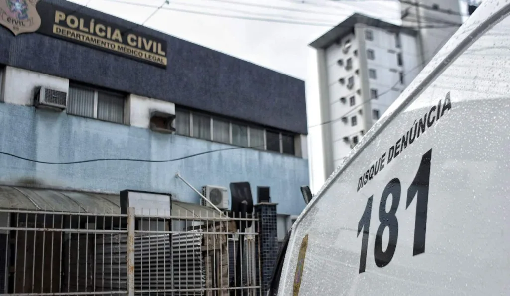 IML de Vitória DML assassinato homicídio crime