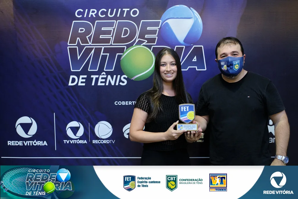 Premiação Circuito TV Vitória de Tênis