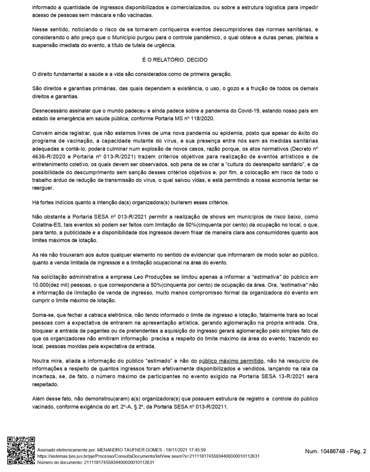 Decisão Show
