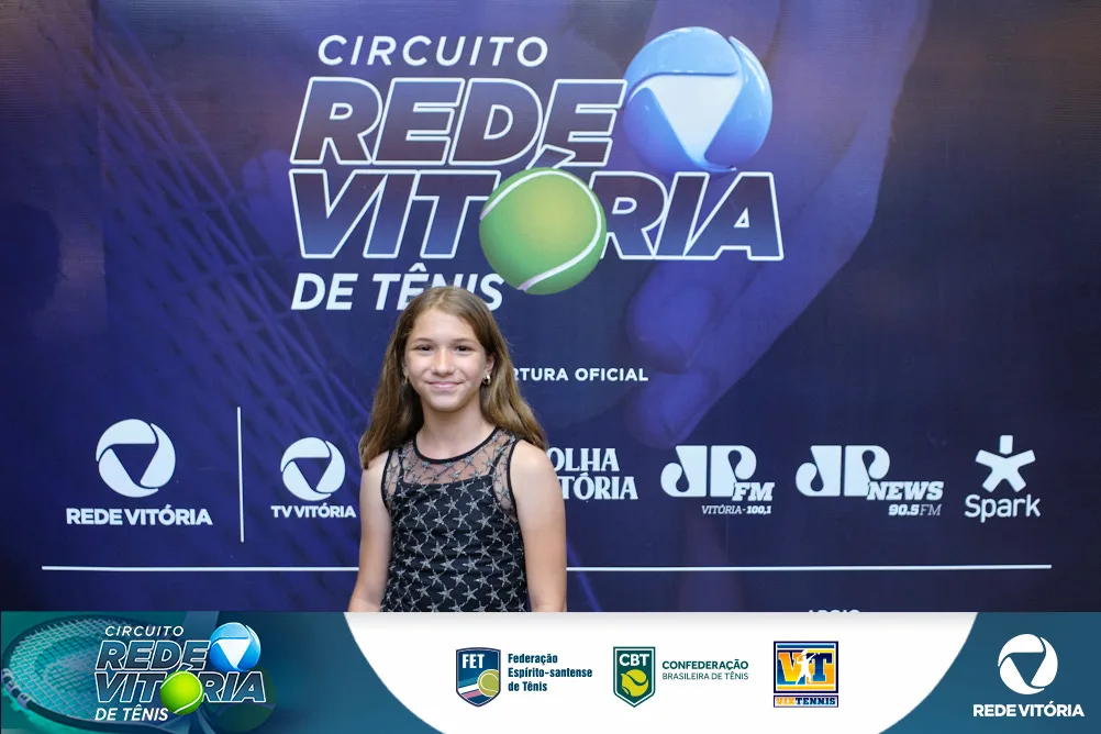 Premiação Circuito TV Vitória de Tênis