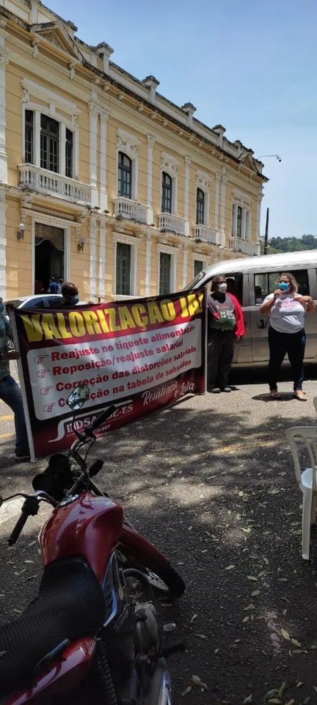 protesto saude