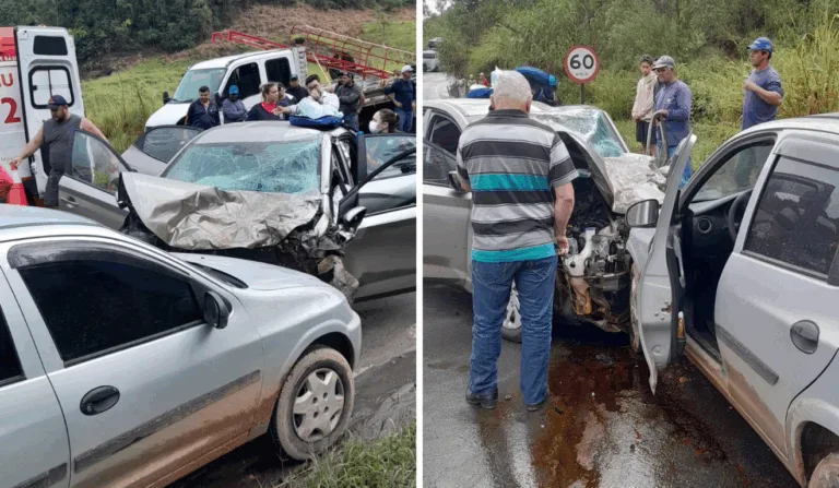 Acidente em Marechal Floriano, na BR-262