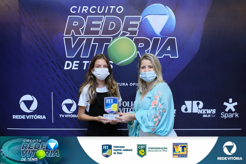 Premiação Circuito TV Vitória de Tênis
