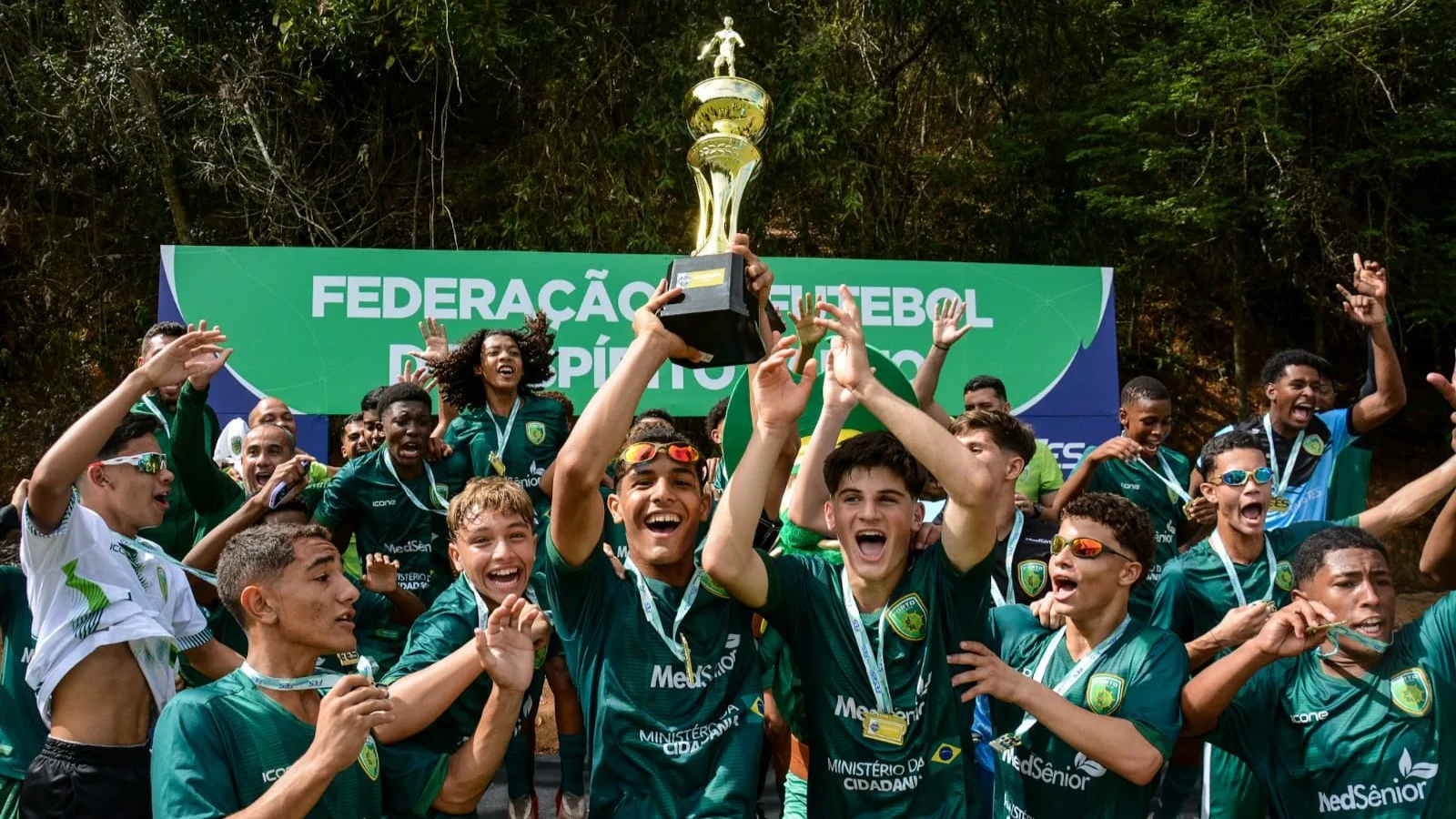 Porto Vitória, campeão do Capixabão Sub-15, título