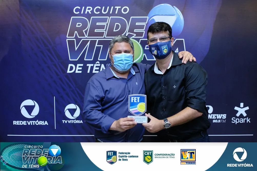 Premiação Circuito TV Vitória de Tênis