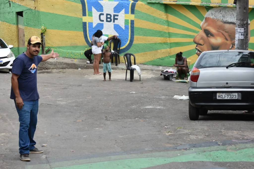 Pinturas da copa em São Benedito