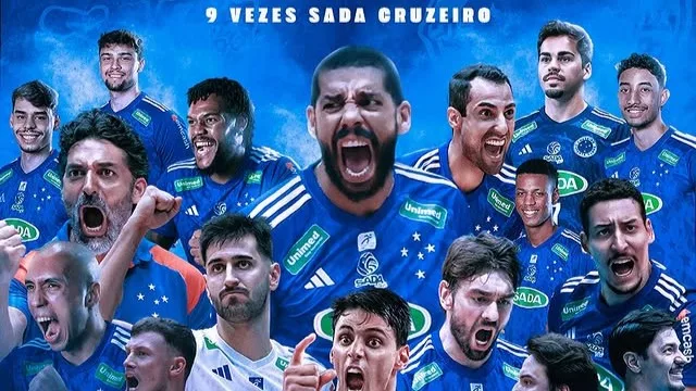 Sada Cruzeiro é campeão da Superliga de Vôlei
