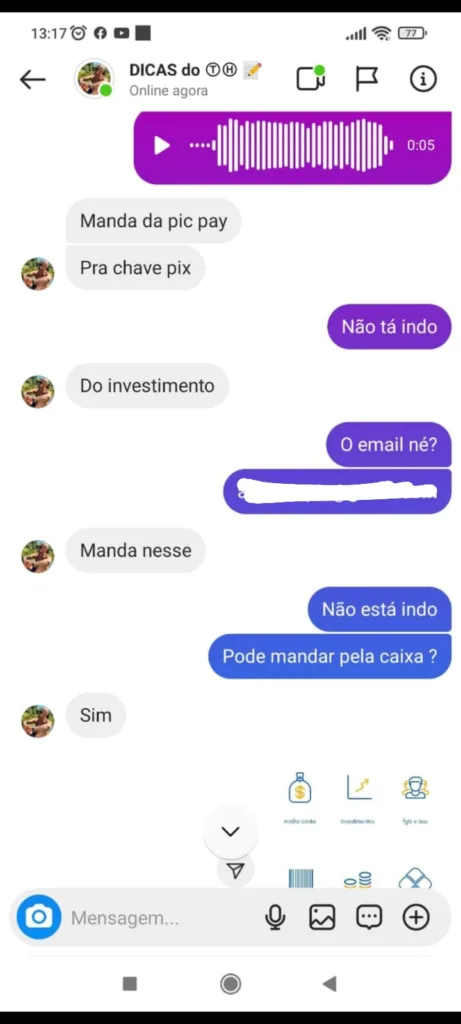 Golpe Instagram