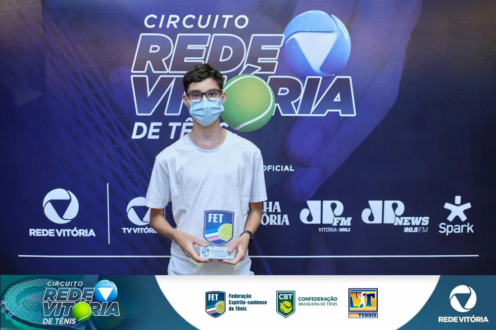 Premiação Circuito TV Vitória de Tênis