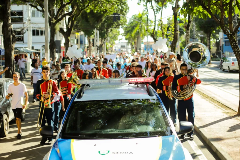 Caminhada pela Paz no Trânsito - Serra Sede 20/04/2023
