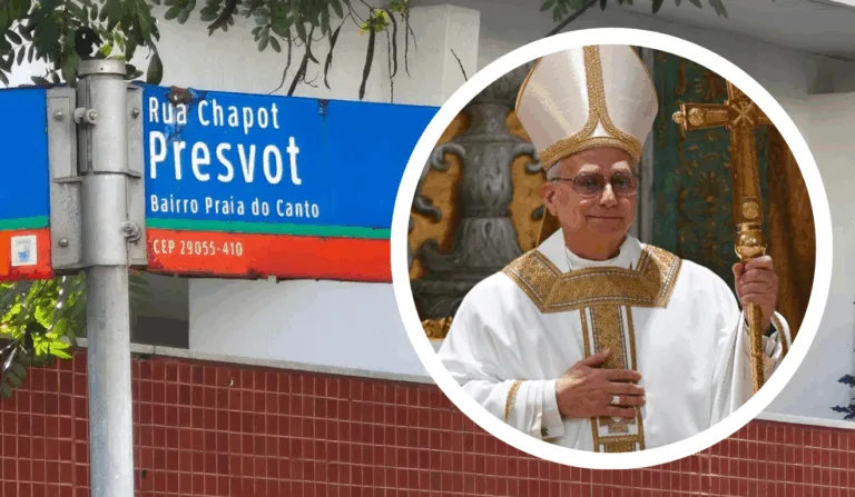 Rua Chapot Presvot e o Papa Leão XIV