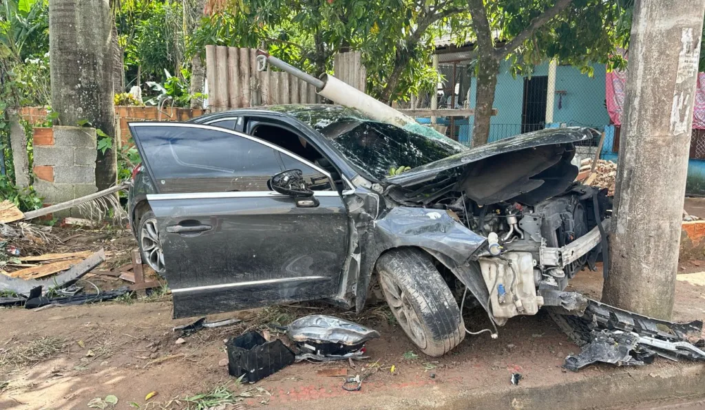 Batida aconteceu durante a madrugada

Foto: Thainara Ferreira/TV Vitória
