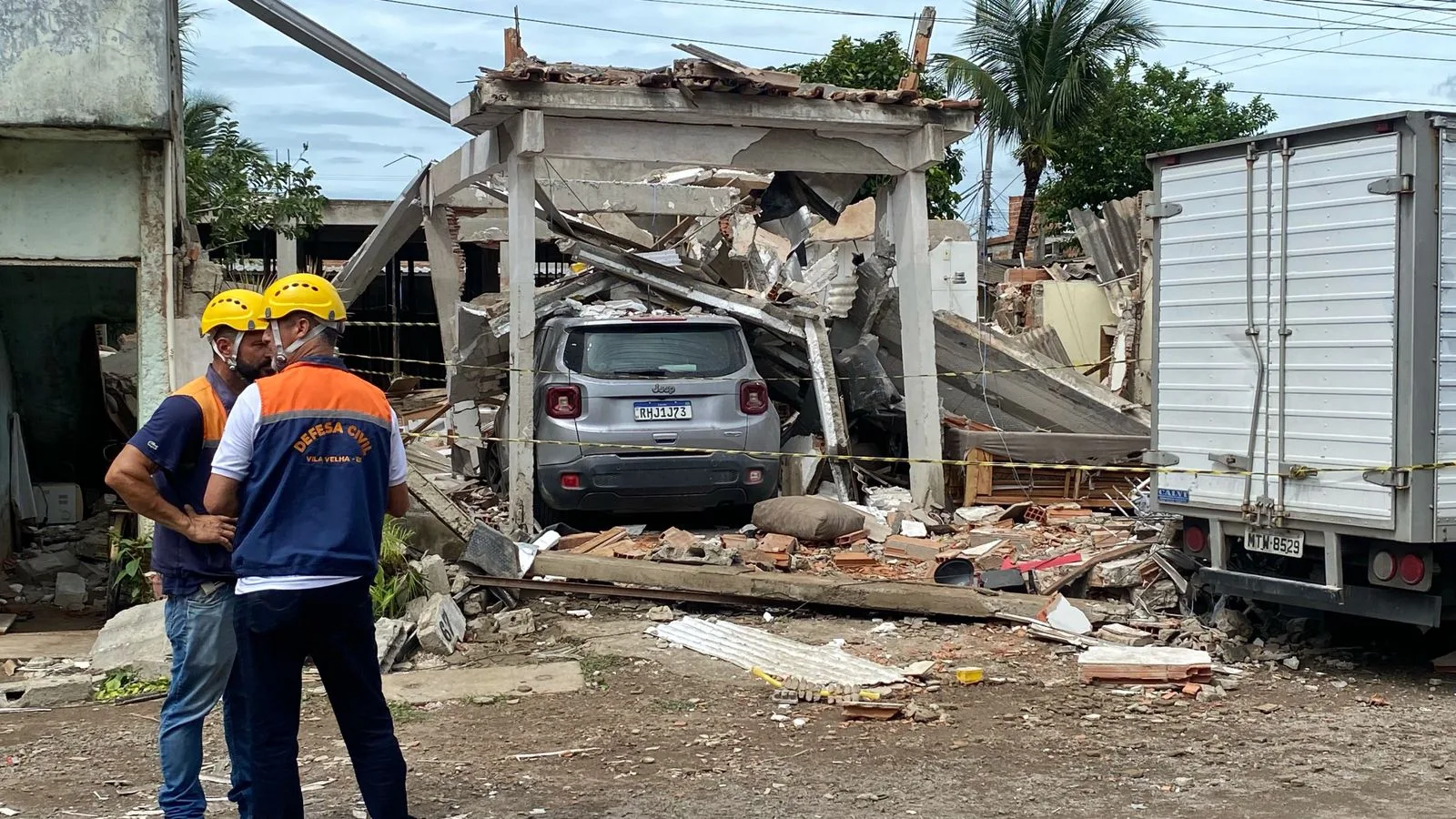 Explosão gás - Casa - Vila Velha