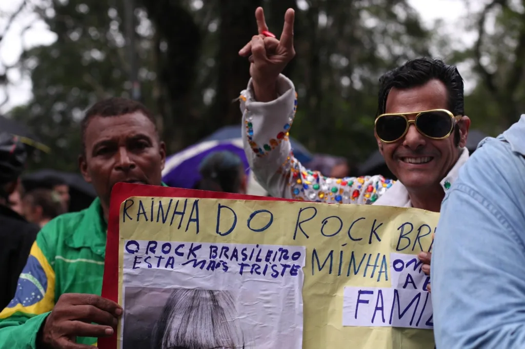 Velório da cantora e compositora Rita Lee no Planetário do Parque do Ibirapuera