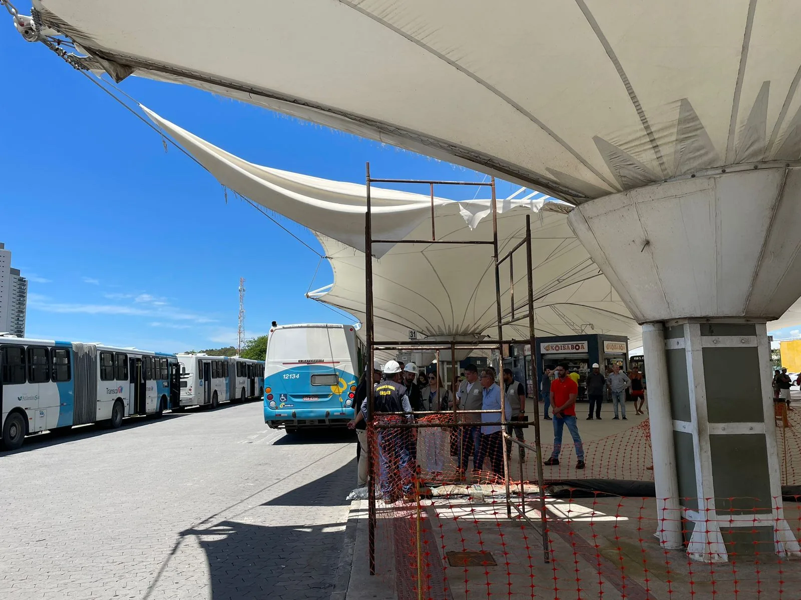 Crea realiza vistoria no Terminal de Itaparica
