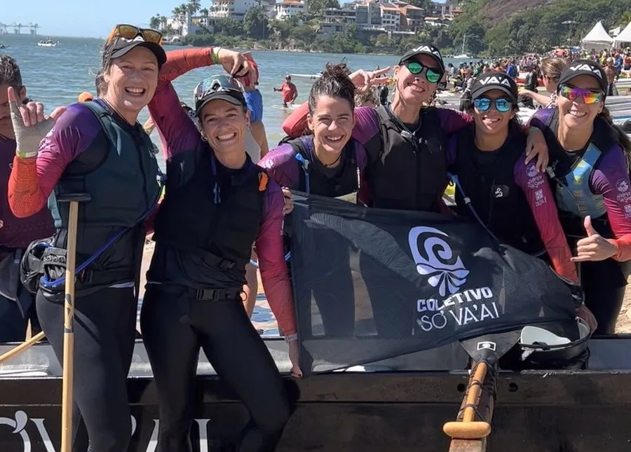 Brasileiro de Va'a, OC6, Vitória. Equipe Só Va'ai, estreante