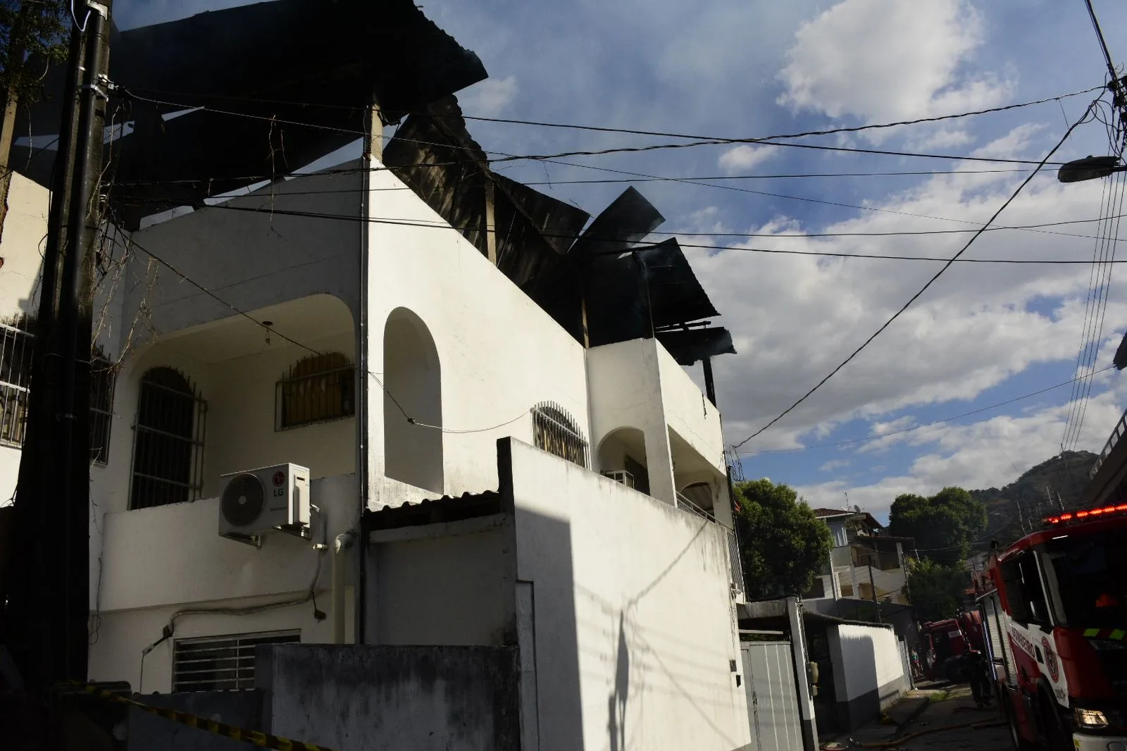 Incêndio prédio em Vitória