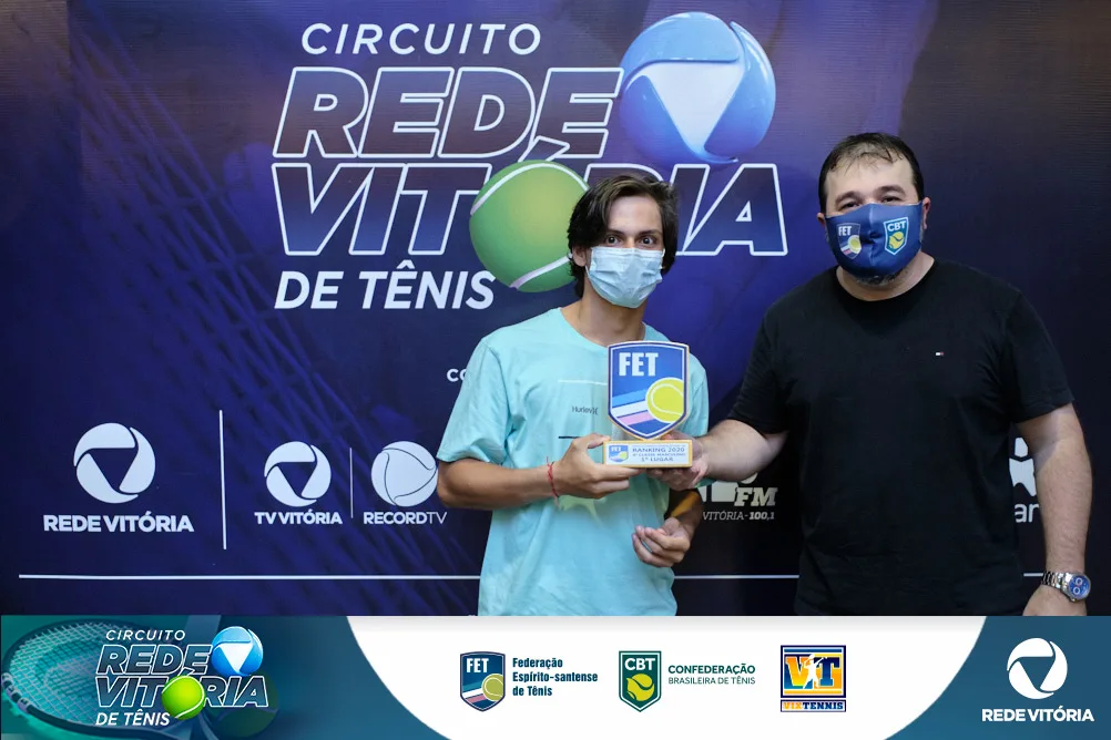 Premiação Circuito TV Vitória de Tênis