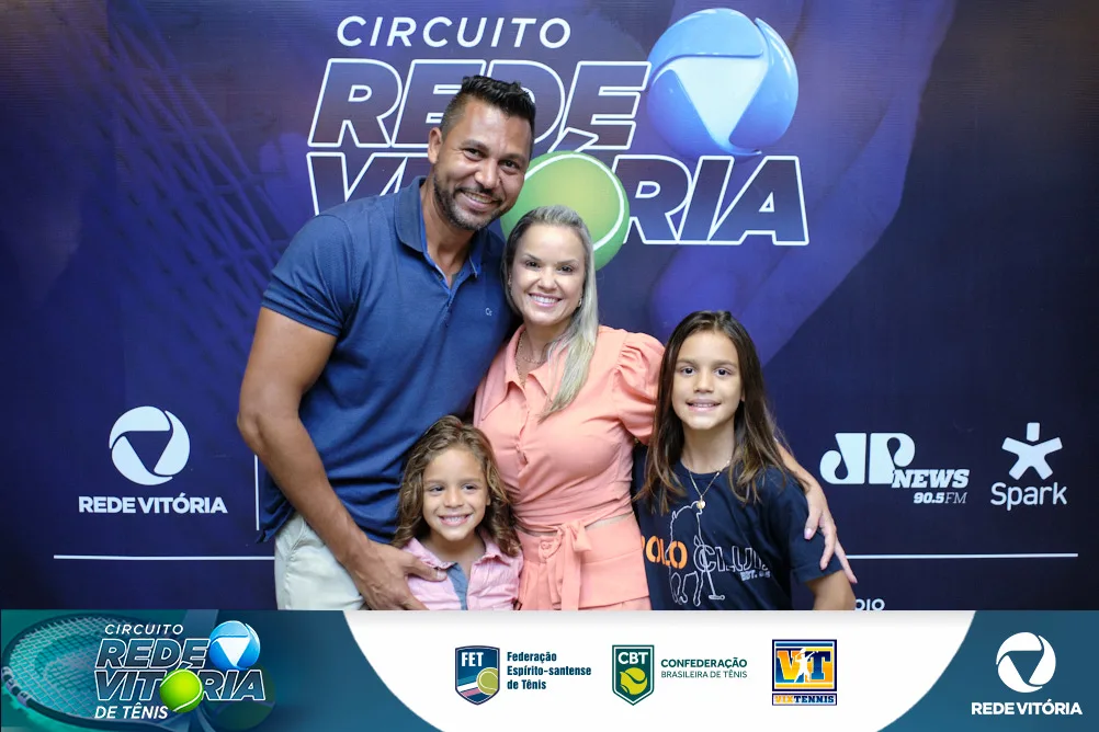 Premiação Circuito TV Vitória de Tênis