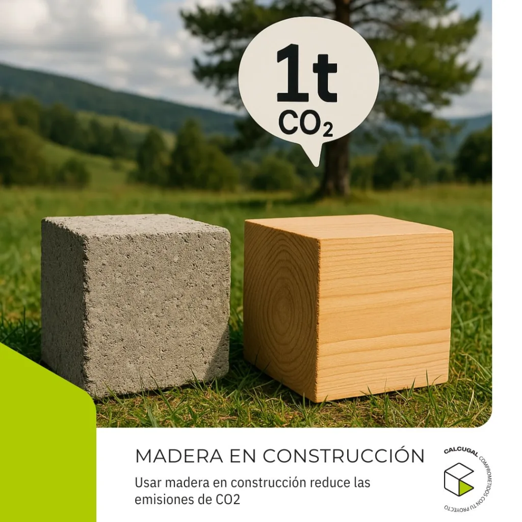 Substituição do concreto por madeira