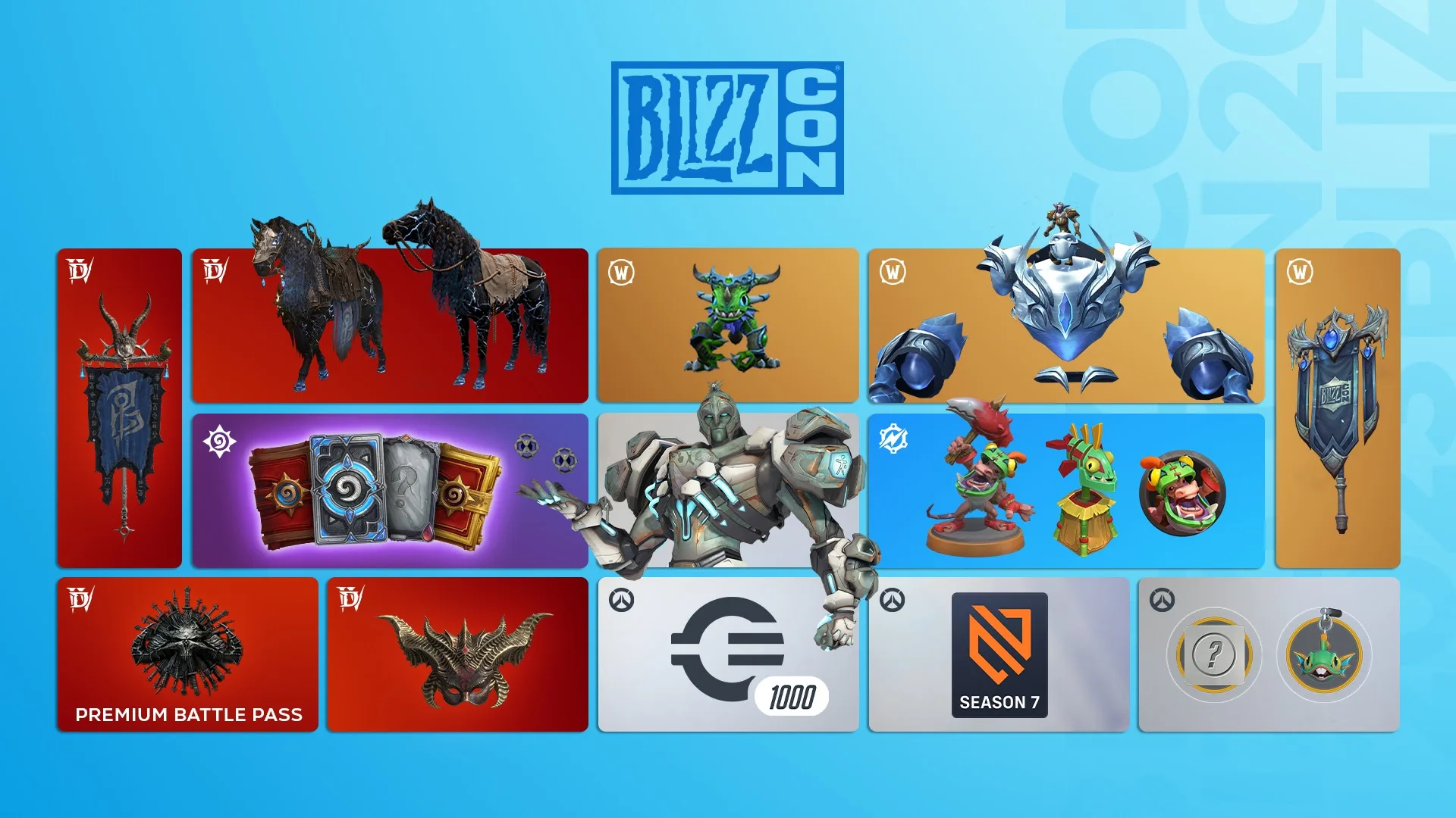 Colecionáveis BlizzCon