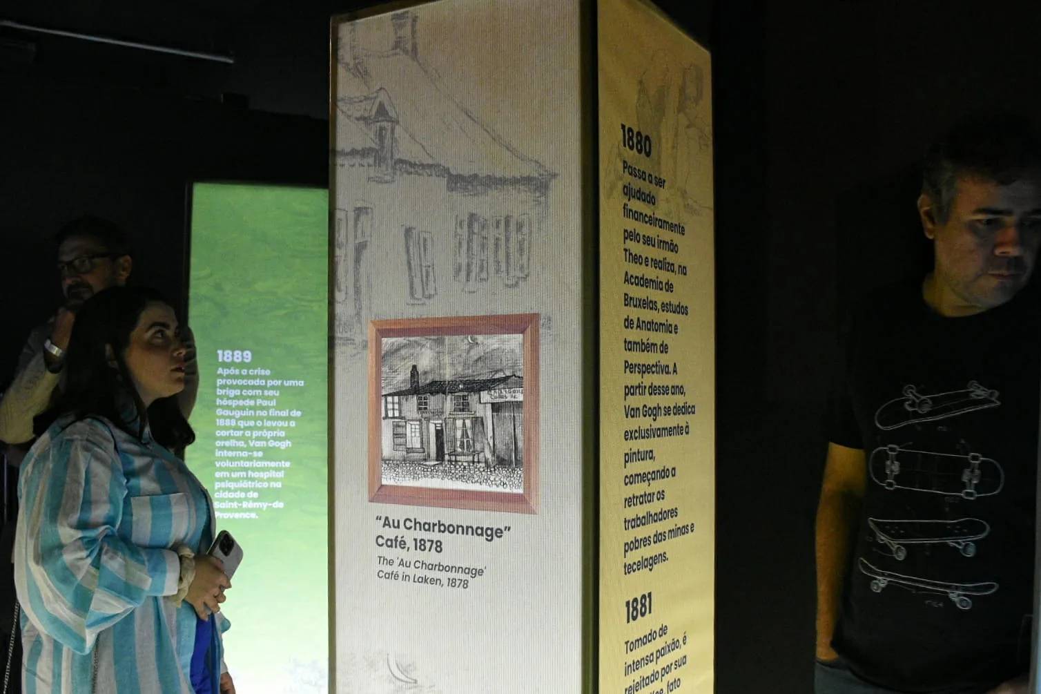 Exposição imersiva de Van Gogh